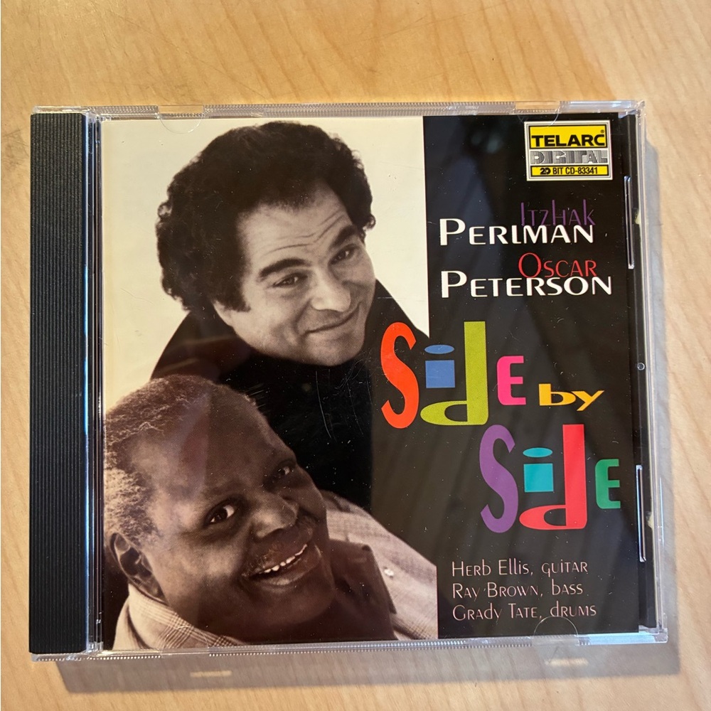 Side by Side CD - itzhak Perlman Oscar Peterson